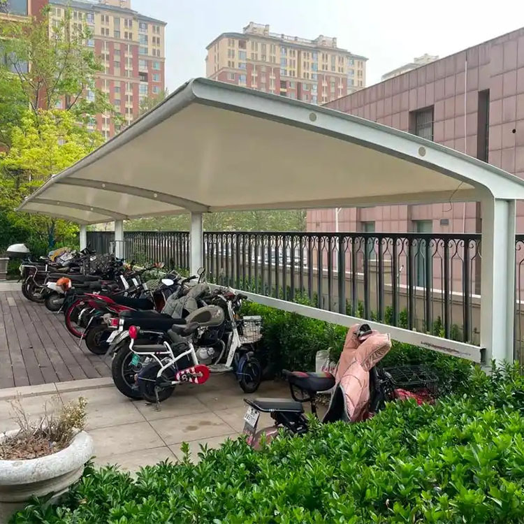 德钦县膜结构电动车棚